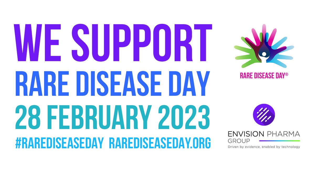 Join Envision Pharma in sharing your colors for #RareDiseaseDay. Over 300 million people around the world are living with a rare disease today. 
#ShareYourColors #EnvisionPharma