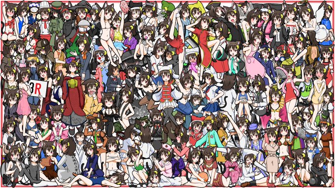 三日月ネコ コスプレ111変化!+1 #コスプレ #三日月ネコ https://t.co/1O2cuTfBGo 