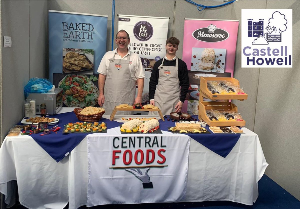 CentralFoods's tweet photo. Out & about all over the UK today! Come & see Mark & Mackenzie @castellhowell show @Parcyscarlets in Sth Wales ๐ Try our #tasty range of #desserts & #savoury items from @Menu_Serve, @TipiakFSUK, @welovecakeuk, Baked Earth & @essentialcuisin. Always #makingyourlifeeasier ๐ https://t.co/MYHivPVWWz
