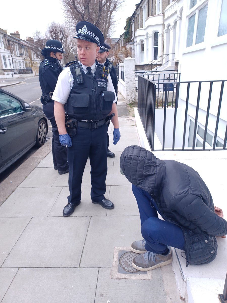 Ward officers patrolling Boscombe Road today and noticed two people taking drugs on a residents doorstep. One male was arrested for Burglary and taking into custody #LocalPolicing 

Your Team - We Listen - We Act