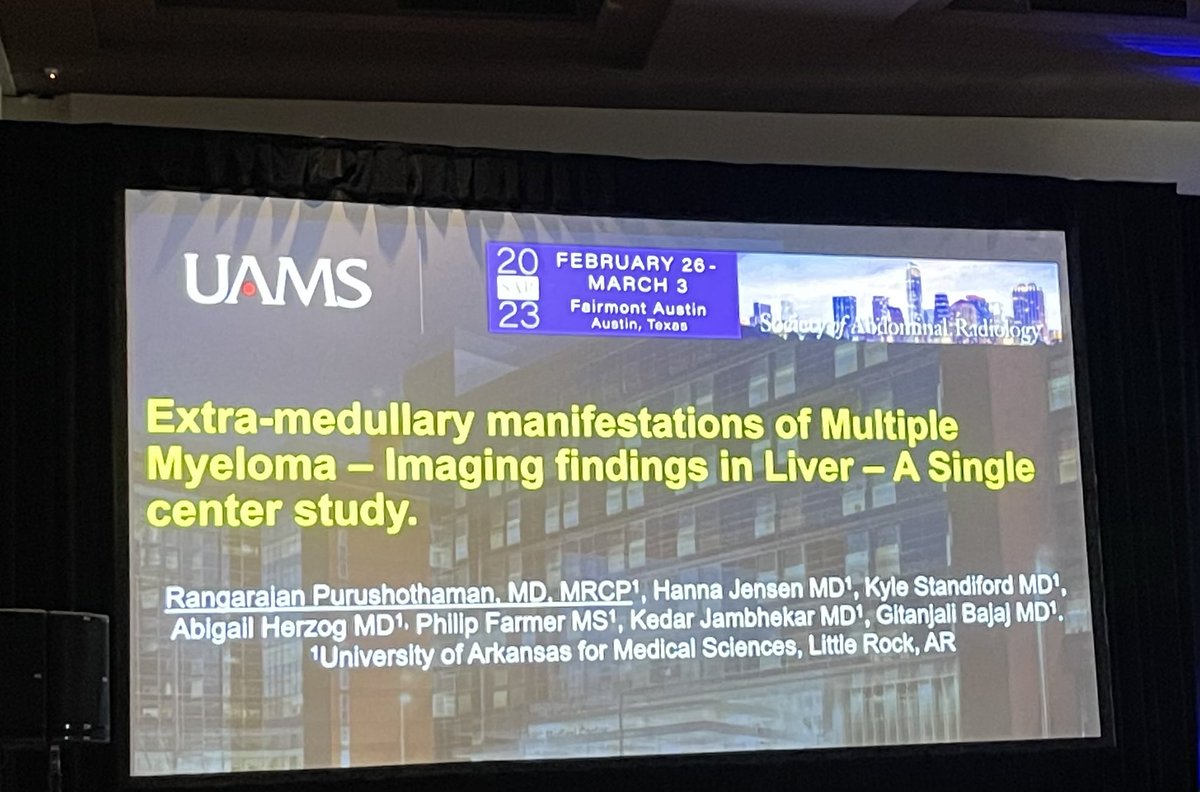 Roopa Ram (@drrooparam) on Twitter photo Scientific session at #SAR23
<a href="/rangapurushoth/">Rangarajan Purushothaman</a> <a href="/gbajaj_md/">Gitanjali Bajaj</a> <a href="/jambhekark/">Kedar Jambhekar</a> <a href="/UAMSRadiology/">UAMS Radiology</a> <a href="/uamshealth/">UAMS Health</a> Scientific session at #SAR23
<a href="/rangapurushoth/">Rangarajan Purushothaman</a> <a href="/gbajaj_md/">Gitanjali Bajaj</a> <a href="/jambhekark/">Kedar Jambhekar</a> <a href="/UAMSRadiology/">UAMS Radiology</a> <a href="/uamshealth/">UAMS Health</a>