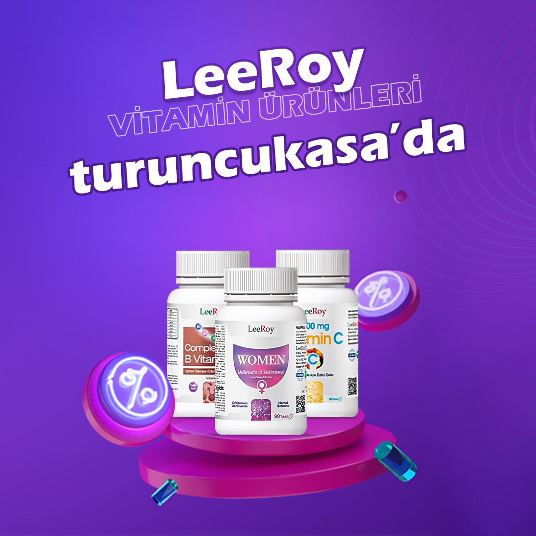 LeeRoy Vitamin ürünleri Turuncukasa.com'da.

#vitamin #besintakviyesi #vitaminc #dvitamini #turuncukasa