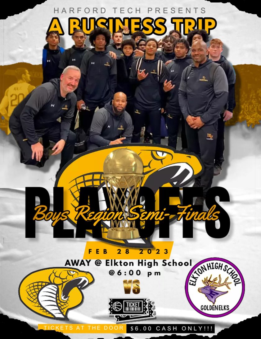 Today!! We are at Elkton for a rivalry semifinal regional tournament game!