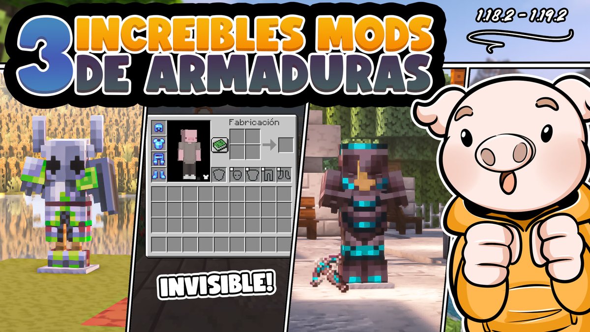 Wero_lovernite's tweet photo. 3 Mods de Armaduras que debes probar 1.19.2 https://t.co/TfHK7eK7H3 a través de @YouTube 

#minecraft #minecraftmods #modsminecraft #MinecraftExtremo #Minecraftbuilds #texturepacks #minecraftservidor #servidorminecraft #serieminecraft #minecraftserie #bobicraft #SquidcraftGames2 https://t.co/dvb3QoHRVp