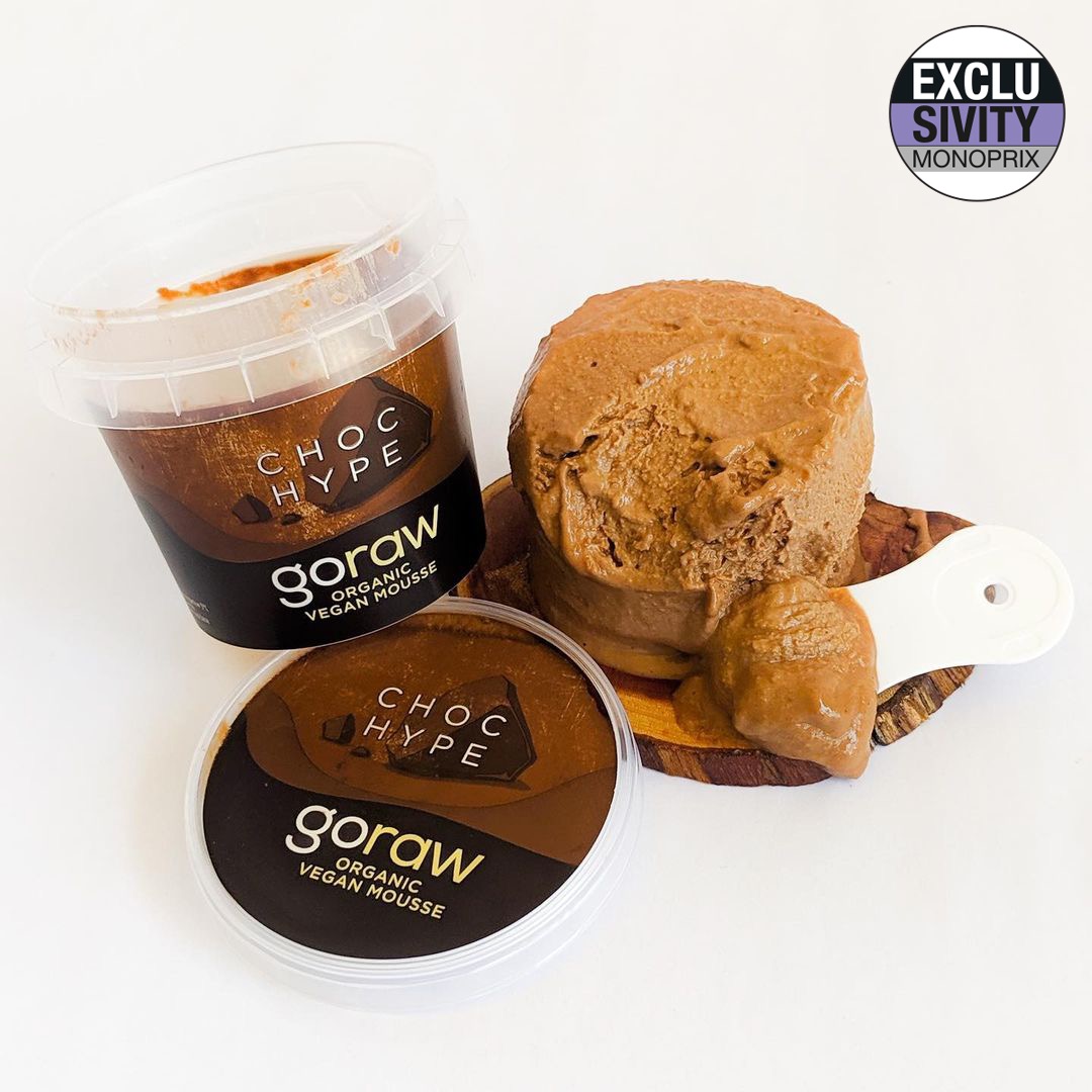 MonoprixKuwait's tweet photo. Goraw desserts are Organic deliciousnessMousse like you’ve never had before.
They’re Australian based, plant based, Dairy free, protein packed &amp; gluten free…need we say more?
Explore these treats in a trio of flavors exclusively at Monoprix @theassimamall, Kuwait City. https://t.co/R0GqINp3wR