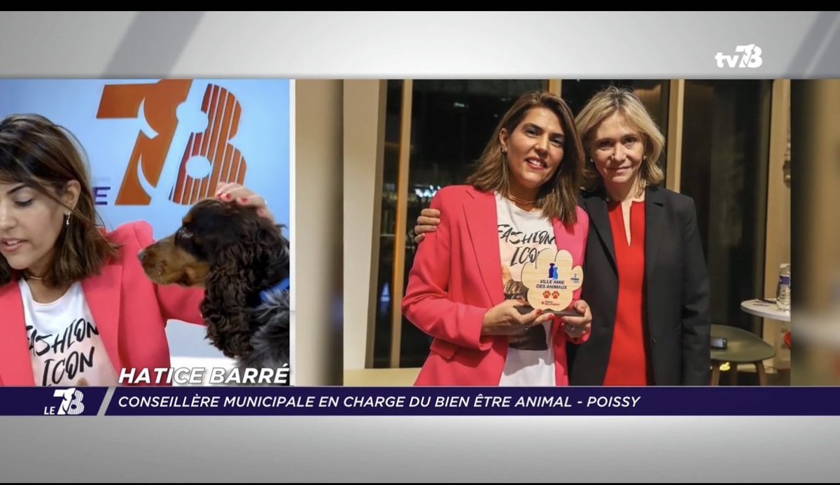 HaticeBarre's tweet photo. Focus sur la remise du label "ville amie des animaux"par la @iledefrance sur @TV78Officiel @Pcarmouze https://t.co/DXsE0CYa3N