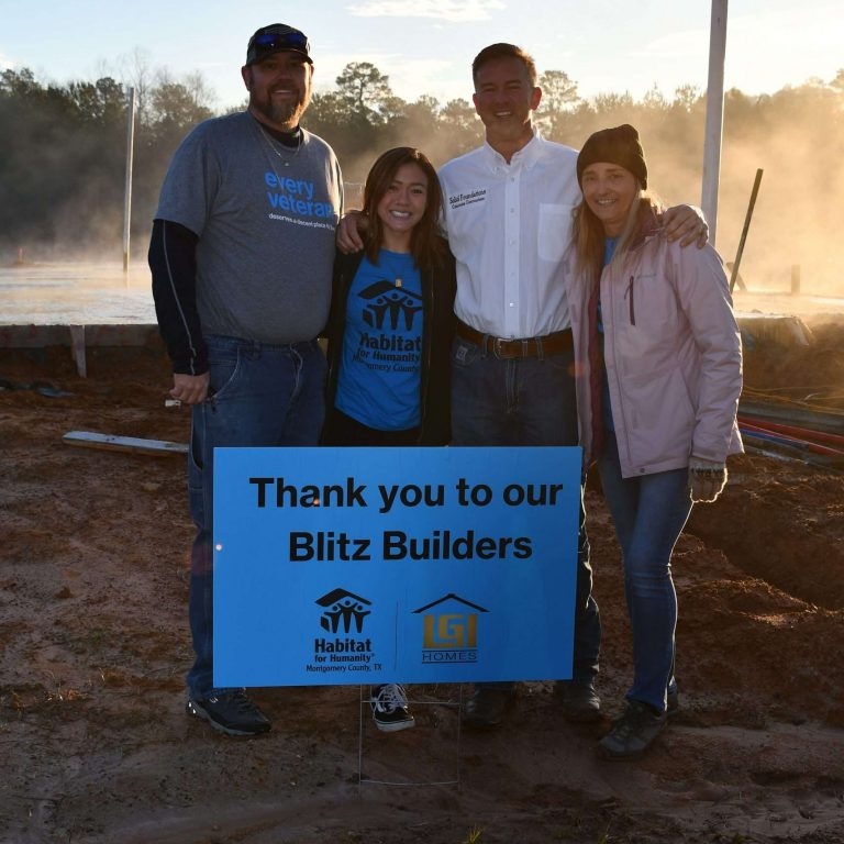 Habitat For Humanity, LGI Homes and Its Blitz Build Partners to Build Four Homes in One Week l8r.it/4mqU @HabitatMCTX