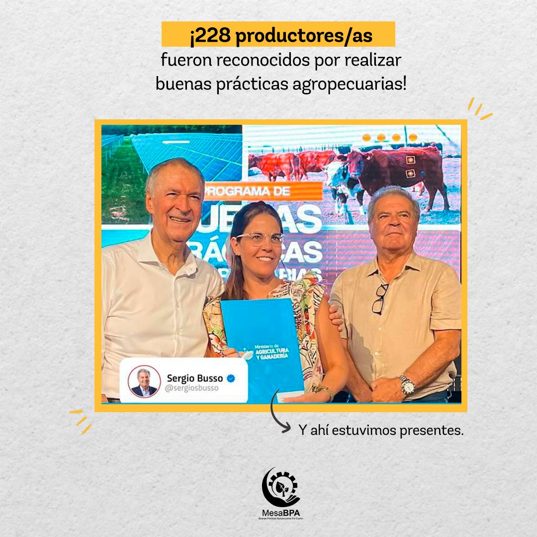 Buenas Prácticas Agro tweet media