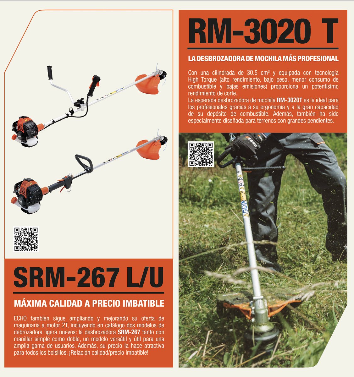 El catálogo primavera/verano de ECHO no llega simplemente con los mejores precios, también llega con las mejores novedades. 
Descúbrelas todas en ➡️ echo-es.es 

#ECHO #DependOnIt #ECHOtools #Novedades #Primavera #Verano