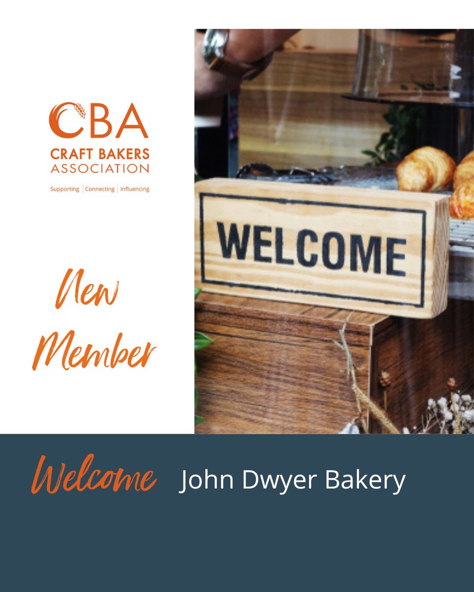 craft_bakers's tweet photo. A warm welcome to the CBA's newest members. 
We are excited to have you join our baking community. 

To join, call 01920 468061 or email LisaN@craftbakerassociation.co.uk

 #craftbakersassociation #bakingindustry #bakerymembership #newwebsite #bakerysupport https://t.co/dxOKcW8swG