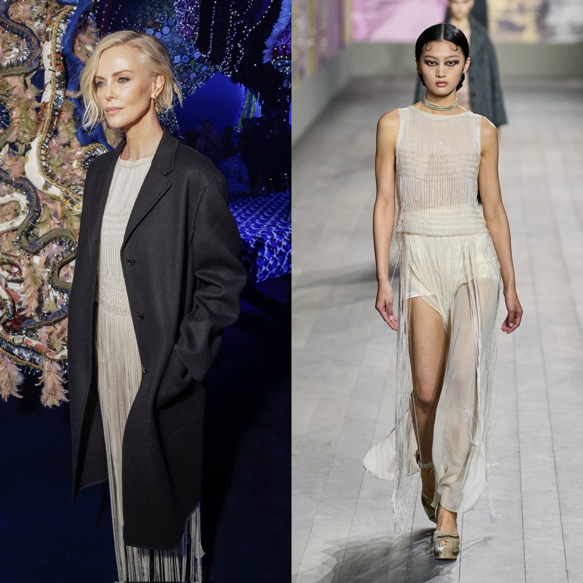 cfm_style's tweet photo. Charlize Theron in Christian Dior Spring 2023 Couture for the Dior Fall 2023 Fashion Show.

#CharlizeTheron #Dior #PFW https://t.co/DJPb87knQW