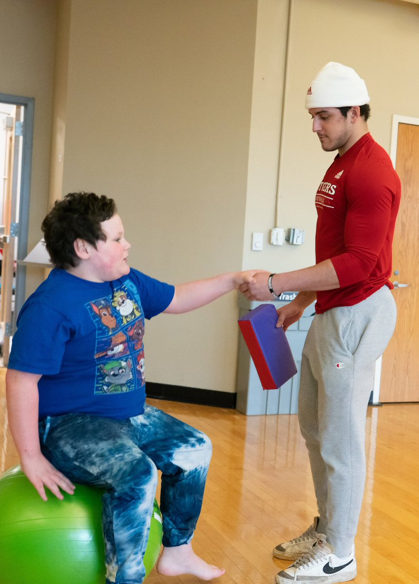 Another incredible time at the YMCA Somerset Hills Saturdays in Motion, the longest running recreational program in the United States for children with autism and their families. This visit marked the 17th year Rutgers Football has participated in the program!