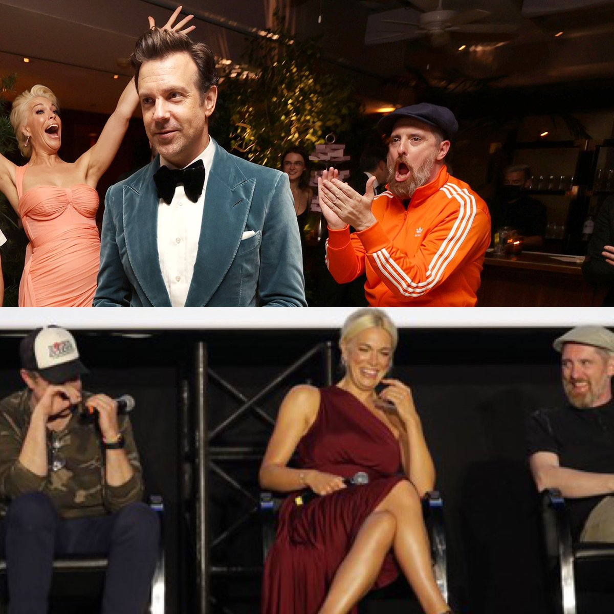 lassoleil's tweet photo. HANNAH, BRENDAN AND JASON BEING ON THE TODAY SHOW TOGETHER ON MARCH 15TH I WILL CRY 😭 #TedLasso https://t.co/iHZ2YN4lIc