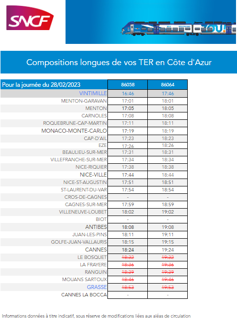 Transports_zou's tweet photo. [#CompoTER 🚉 ]

👉🏼 Voici vos #SNCFTERSUD en composition longue sur la #CotedAzur ce soir. https://t.co/gAHATH5Z7T