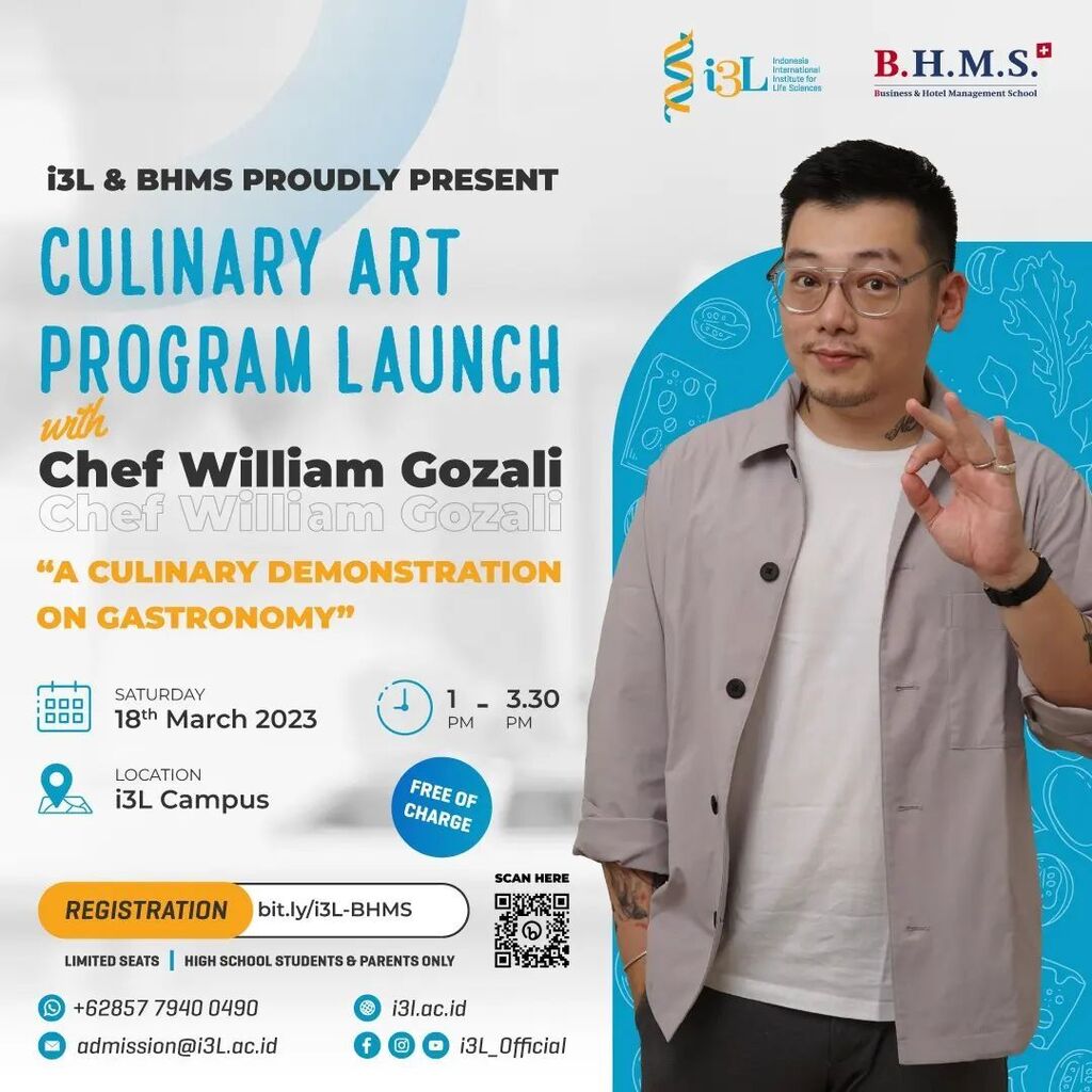 A surprising collaboration to all you foodies and aspiring chefs out there! Here's your chance to study culinary arts in i3L, and what better way to have a sneak peak with Masterchef Season 3's winner, Chef @willgoz ! Watch him burn the stove with his culinary demonstration …