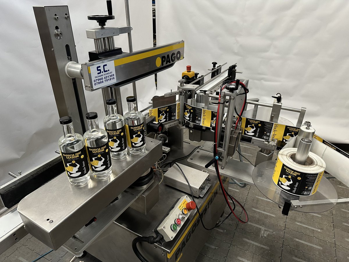 SCPackagingTech's tweet image. Today’s demonstration of a #Pago, automatic, #wraparound #labelling #machine. We buy and sell all types of #packaging #machinery go to sc-packaging.com for details