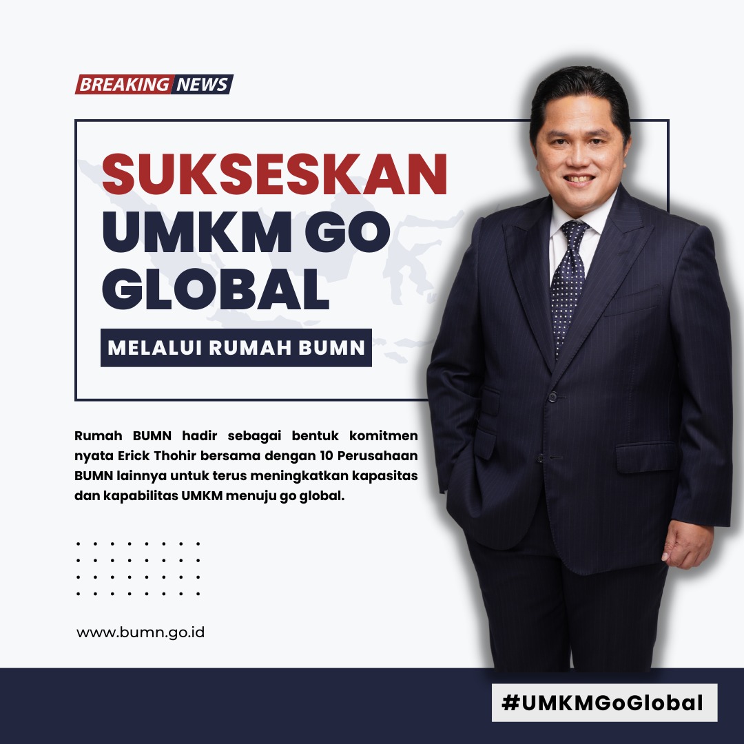 AvinVinut's tweet photo. Rumah BUMN di Tarutung Sumut Meluncur, Erick Thohir Ingin UMKM Go Global
#UMKMGoGlobal
@erickthohir @KemenBUMN https://t.co/cl29FVzhgr