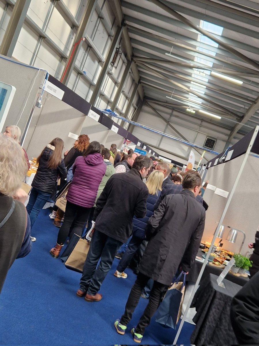 Wow! Amazing start to our show 🙌 fantastic to see you all again #chfoods #Food #show