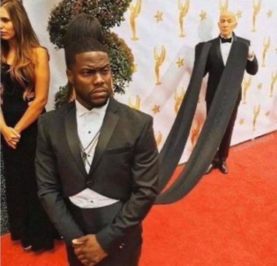 kevin hart when he realizes he is a meme