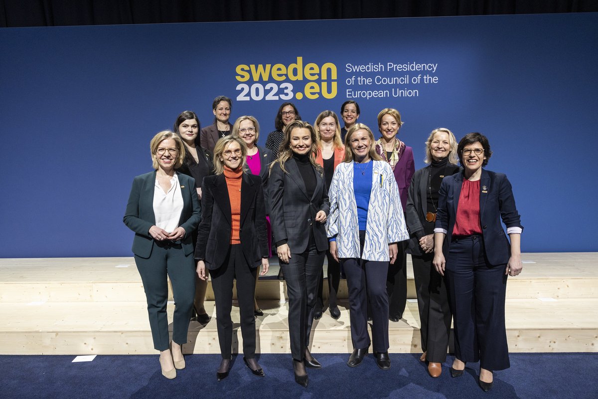 🇪🇺 EU's Women in Energy⚡️

#TTE energy ministers informal meeting in Stockholm. #EU2023SE