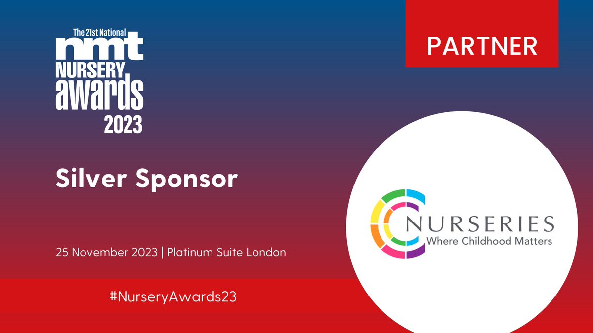 CCNurseriesUK's tweet photo. We are extremely pleased to once again be partnering with the @NMTmagazine NMT Awards; this year sponsoring the Deputy Manager of the Year Award! We look forward to finding out more about the fantastic nominees across all categories. Best of luck! #nurseryawards23 https://t.co/FMawUdhdkz