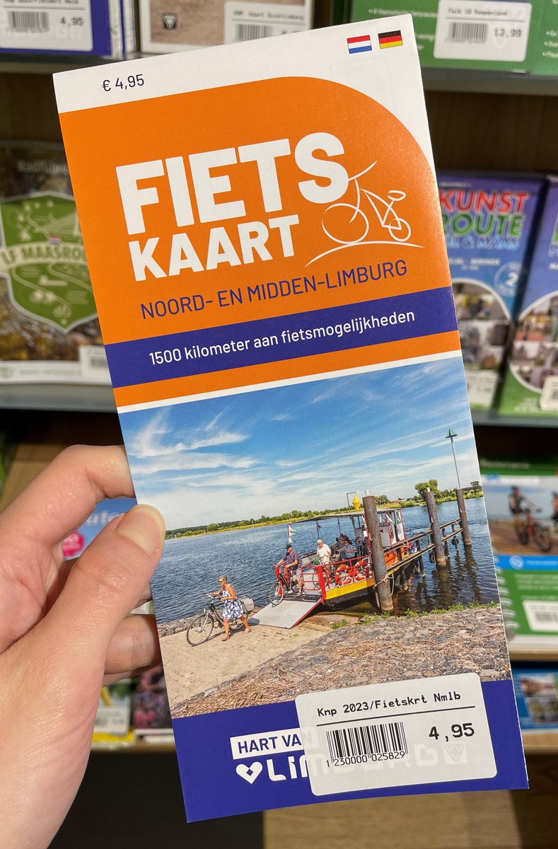 𝗡𝗶𝗲𝘂𝘄𝗲 𝗙𝗶𝗲𝘁𝘀𝗸𝗮𝗮𝗿𝘁 𝗡𝗼𝗼𝗿𝗱- 𝗲𝗻 𝗠𝗶𝗱𝗱𝗲𝗻-𝗟𝗶𝗺𝗯𝘂𝗿𝗴! 🚲
Wij hebben de ontwikkeling van de nieuwe fietskaart gecoördineerd en deze vervolgens laten drukken. Bestel hier: webshophartvanlimburg.nl/products/fiets… #fietsen #limburg
