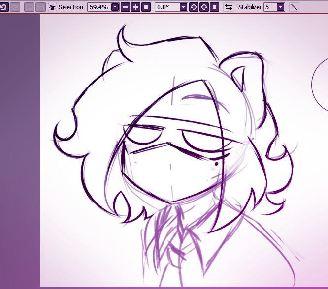 Currently i'm drawing my new pfp 🦇