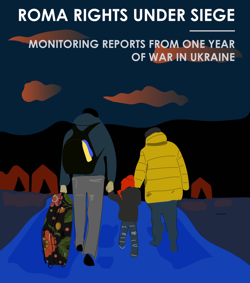 ERRCtweets's tweet image. Today, the ERRC published its first report on #humanrights abuses perpetrated against Romani #refugees from #Ukraine 🇺🇦. Our  monitoring has exposed a pattern of discrimination across Europe, including in EU member states.

PRESS RELEASE: errc.org/press-releases…