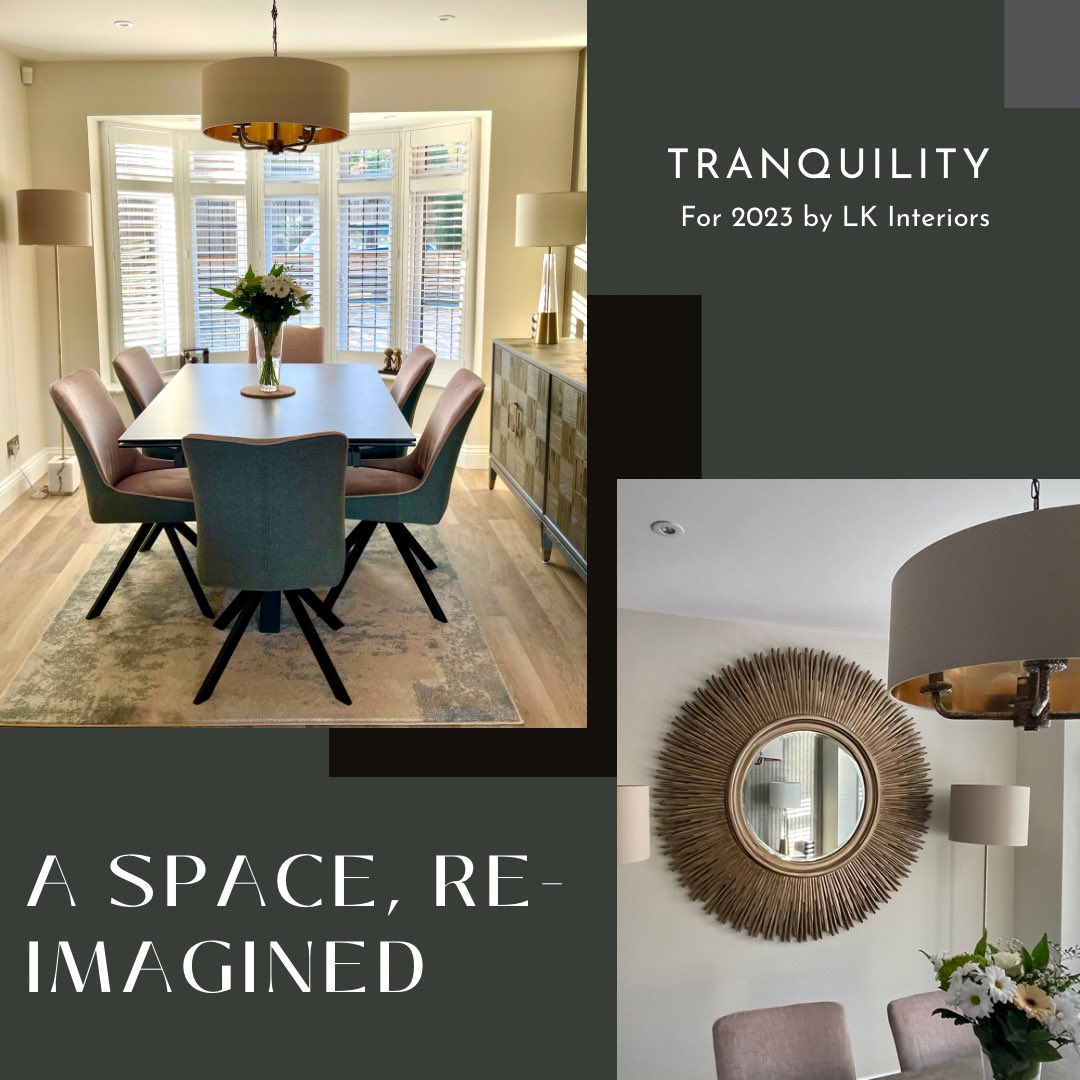 The Bigger Picture! Porcelain heat resistant fully extendable dining table with bespoke upholstered dining chairs. All pieces supplied and installed by LK. #interiordesign