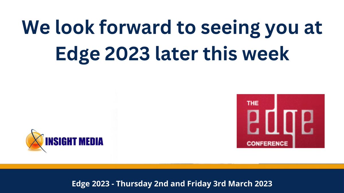 _Insight_Media's tweet image. We're looking forward to seeing lots of you at Edge on Thursday and Friday this week - pop over to our stand and say hello if you're there! @edinedge #Libraries #LibraryNetworking