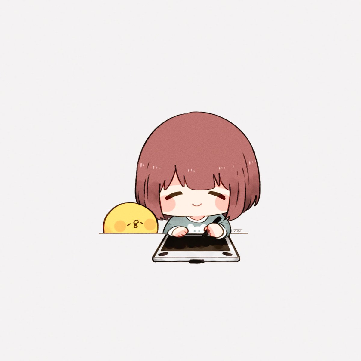 「今月も楽しくお絵描き出来ました先月に引き続きイラストのご依頼を頂けてとても嬉しか」|てんみやきよのイラスト