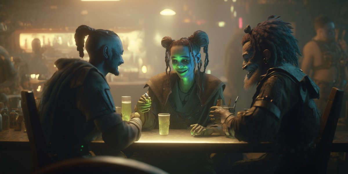 fu2ristic_'s tweet photo. #midjourney #AIArt #aicinema #promptmaker
@RedSquidProject
Another round of cyberpunk fantasy style fusion exploration. I want to get it to look as cinematic as possible while staying consistent with the styles blend. https://t.co/cpg7nAI3Fd