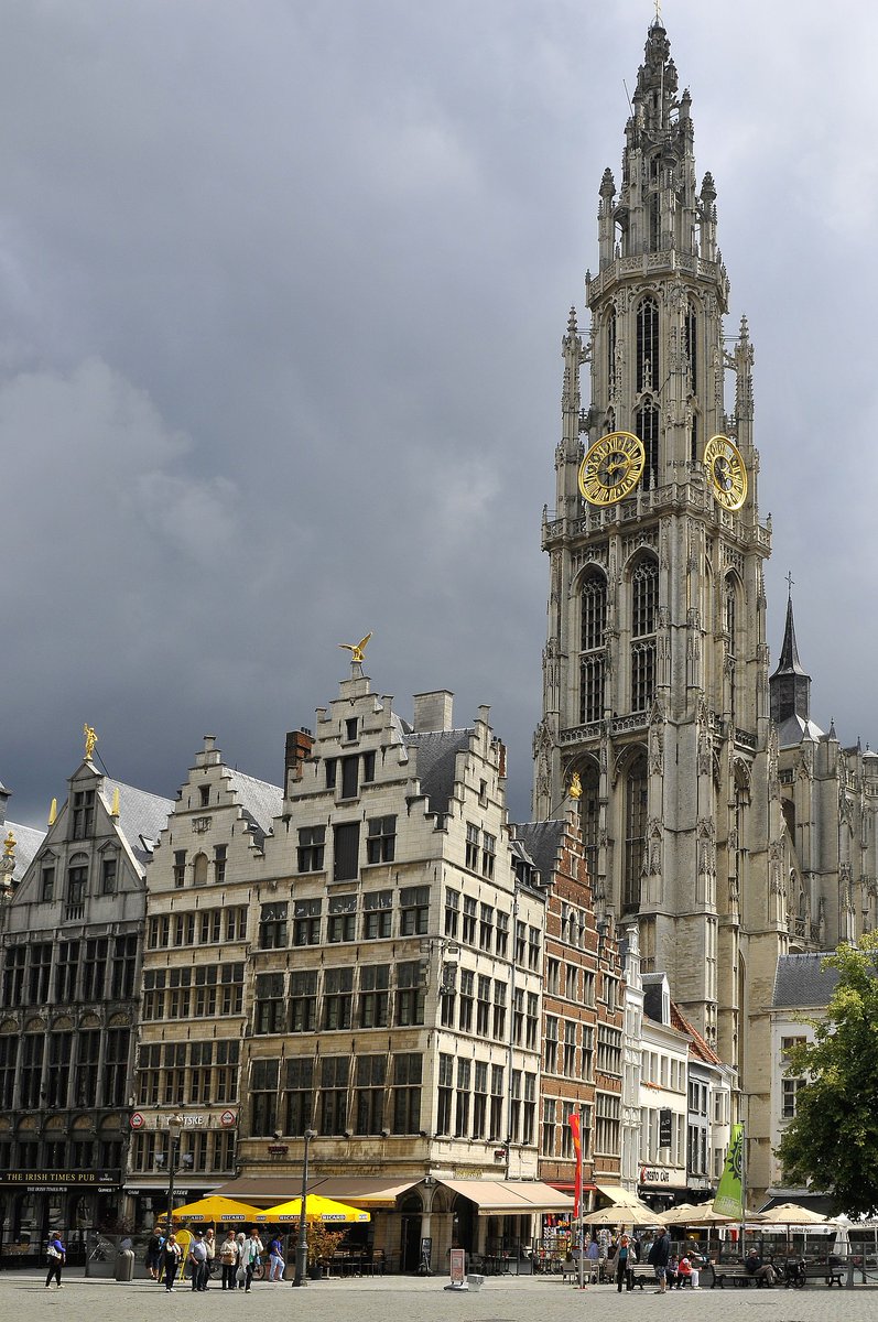 Cathedral of Our Lady of Antwerp, built between the 14th and 16th centuries