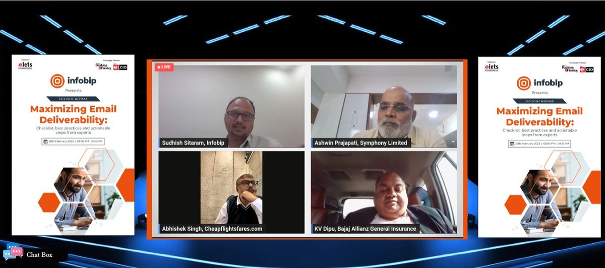 EletsCIO's tweet image. Join our live panel discussion on &quot;𝐑𝐞𝐥𝐞𝐯𝐚𝐧𝐜𝐞 𝐨𝐟 𝐄𝐦𝐚𝐢𝐥 𝐃𝐞𝐥𝐢𝐯𝐞𝐫𝐚𝐛𝐢𝐥𝐢𝐭𝐲 - 𝐈𝐧𝐝𝐮𝐬𝐭𝐫𝐲 𝐈𝐧𝐬𝐢𝐠𝐡𝐭𝐬&quot; where key stakeholders share their insights &amp;amp; experiences on the latest trends and challenges in the field.

#InfobipWebinar #EmailBestPractices