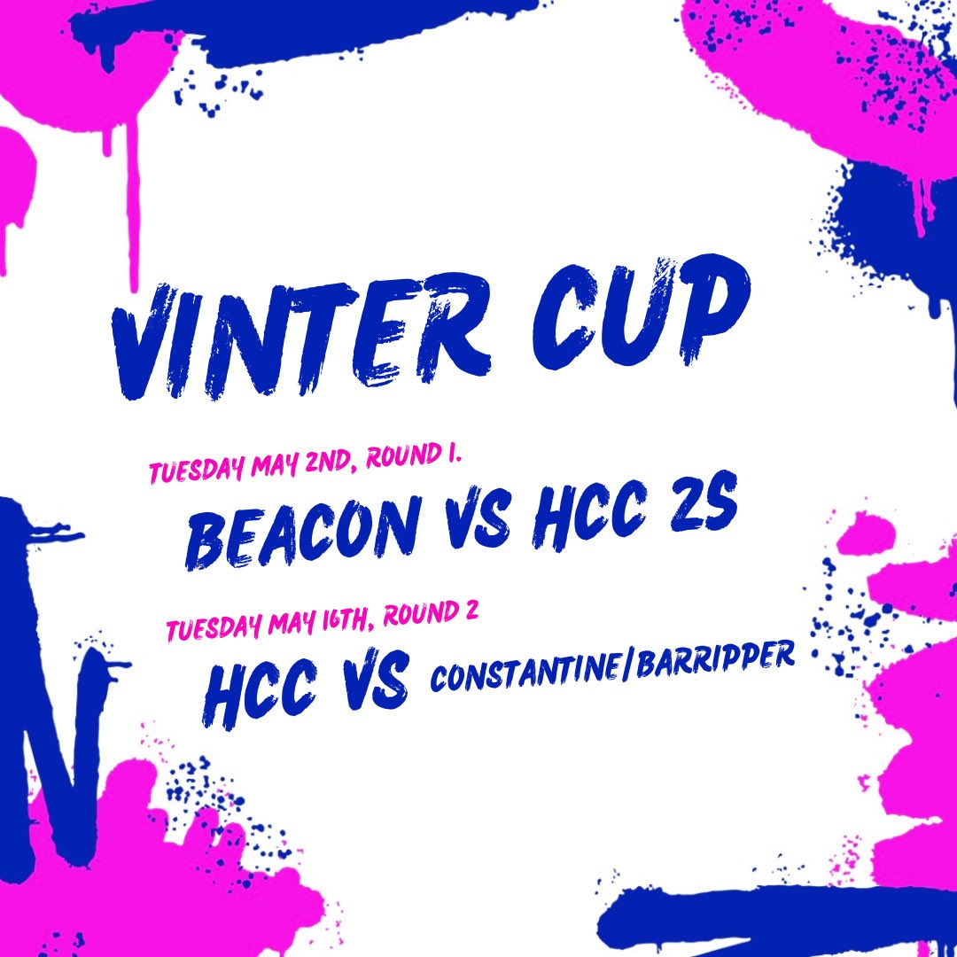 HelstonCC's tweet image. 🏆 𝗖𝘂𝗽 𝗙𝗶𝘅𝘁𝘂𝗿𝗲𝘀

The 1st XI will face either Constantine/Barripper in the second round of the Vinter Cup. The 2s will travel to Beacon for a tricky first round tie.

In the Andrew Cup, our 3rd XI have been handed the short trip to last years runners up Praze.

#HCC