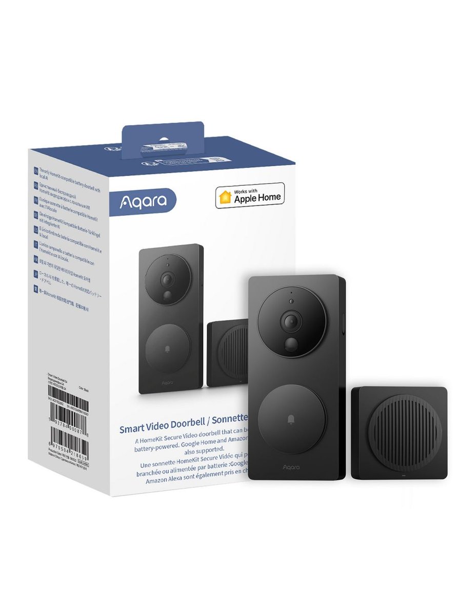 Certains parmi vous ont peut-être vu passer l'annonce d'Aqara concernant l'arrivée prochaine de nouveaux produits. La Sonnette connectée sera le premier d'entre eux à être disponible. Il sera en vente dès le 21 mars. Il est possible de le précommander ici:zurl.co/vwC3
