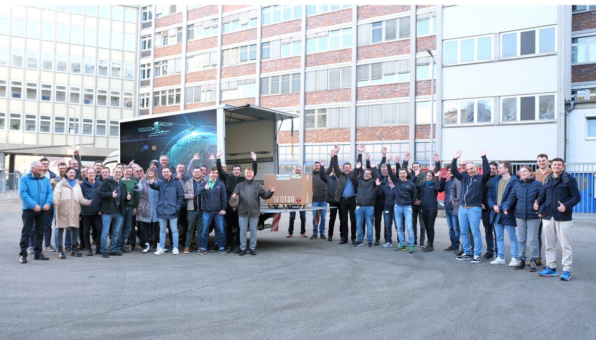 TesatSpacecom's tweet image. Ready for launch🚀
Soon our #LaserCommunication Terminals will be in orbit as part of the @SemperCitiusSDA constellation. The satellites🛰️ built by US primes are part of the Transport &amp;amp; Tracking Layer and will be eqipped with our Scalable Optical Terminals (SCOT80).
Stay tuned❗️