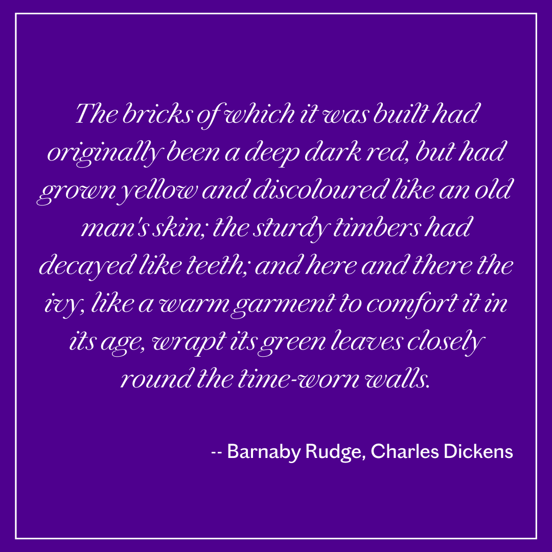 DickensMuseum's tweet photo. We see your #OldCuriosityShop and raise you by one #BarnabyRudge.
In fact, #Dickens mentioned the word #brick no fewer than 135 times in his novels, and the word #bricks a further 45 times. - @BrickwrksMuseum
😊🥳 https://t.co/4TUBGwWOGQ