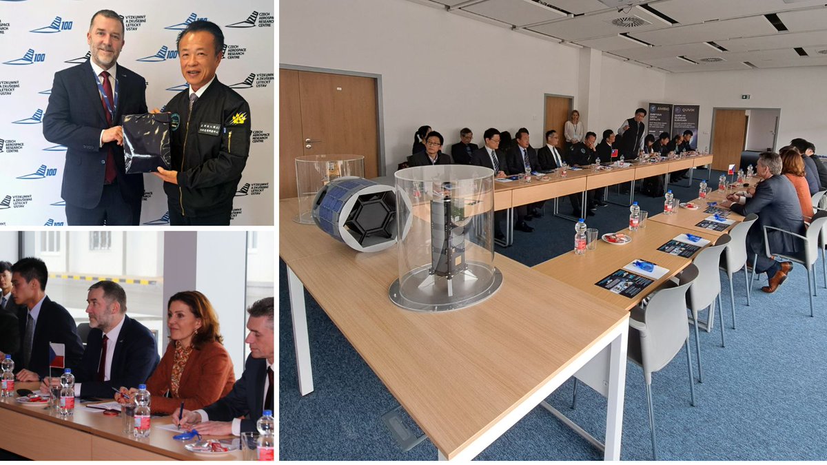 Bylo nám ctí ve VZLÚ přivítat zástupce tchaiwanské Chiayi County a výzkumných a průmyslových organizaci, stejně jako #ALKP. Výměna zkušeností byla inspirativní, řeč byla mimo jiné o UAV - bezpilotních létajících prostředcích. Děkujeme!