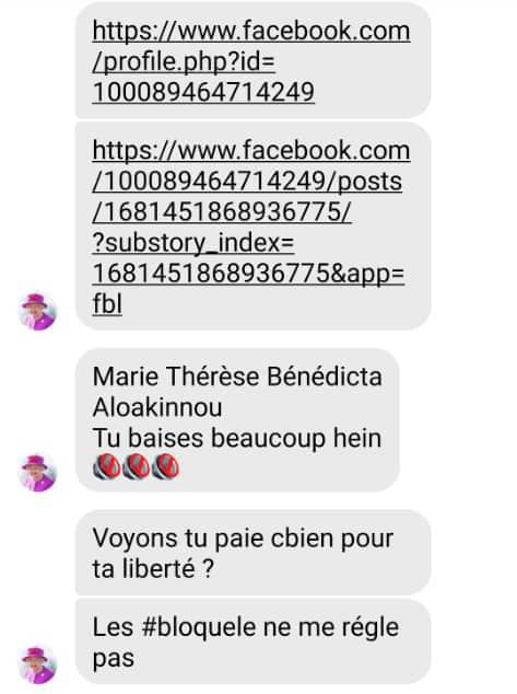 Bénédicta Kpenassou M.T ALOAKINNOU tweet media