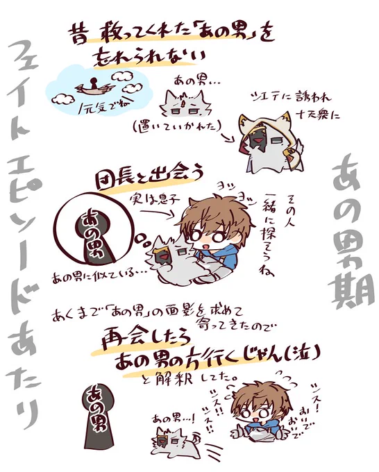 自分用にグラシス自解釈の推移をまとめた
周年イベ前半までで解釈を整理、、 