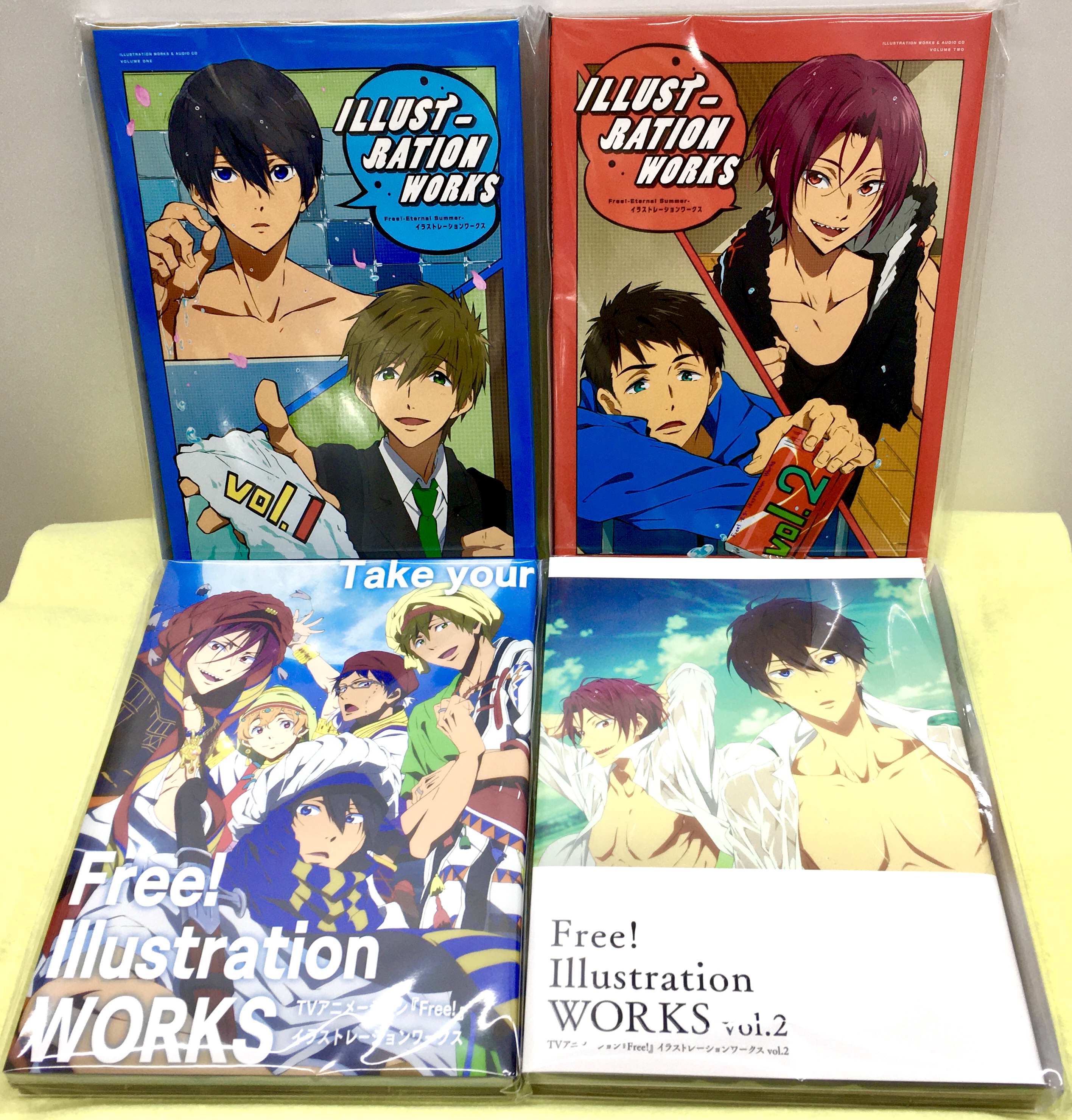 Free! イラストレーションワークス　1＆2 Free! Series Illustration works vol.1【在庫品】 | アイテム