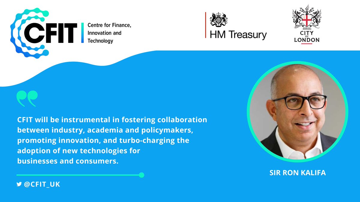 "I am thrilled that  #CFIT launched in Leeds today. I have no doubt that it will enable the UK's #fintech sector to become more competitive and look forward to seeing the impact it will have across the UK" - Sir Ron Kalifa on today's CFIT launch
cfit.org.uk/landmark-momen…