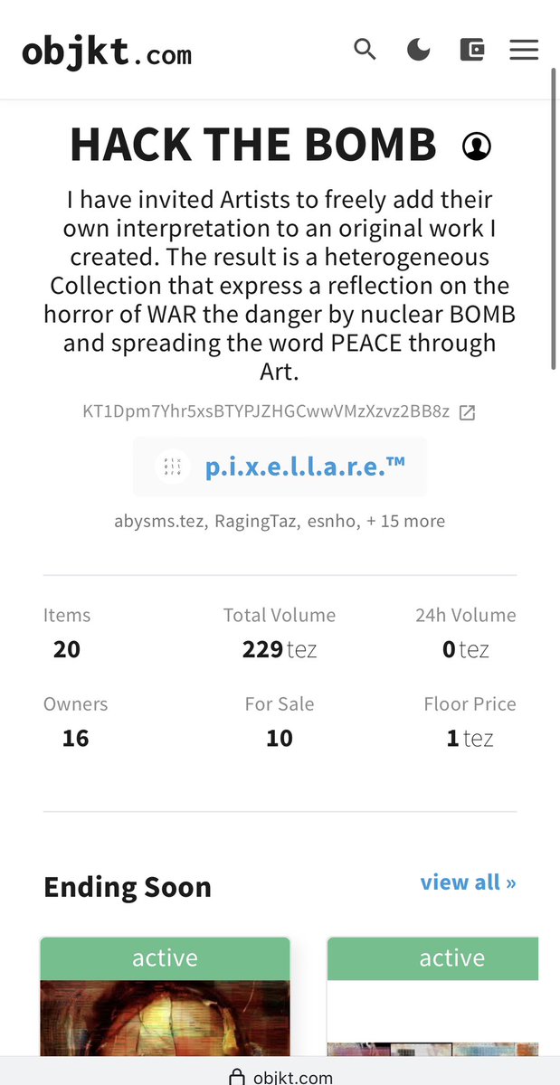 Mamagotcrypto's tweet photo. Gm
Flowers will grow is part of a collab project #hackthebomb 
Dropped and idealised by @_pixellare Pixels master

My contribution sold for 20 $XTZ 

Check the collection on 🔗 
#tezos https://t.co/aOJh1eIK53