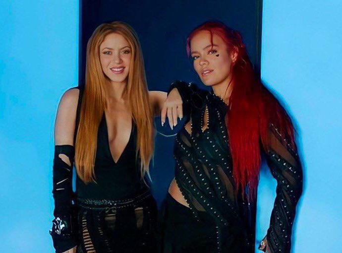 ‘TQG’ by Karol G & Shakira remains to at #2 on Global Spotify with 7.54 million streams.