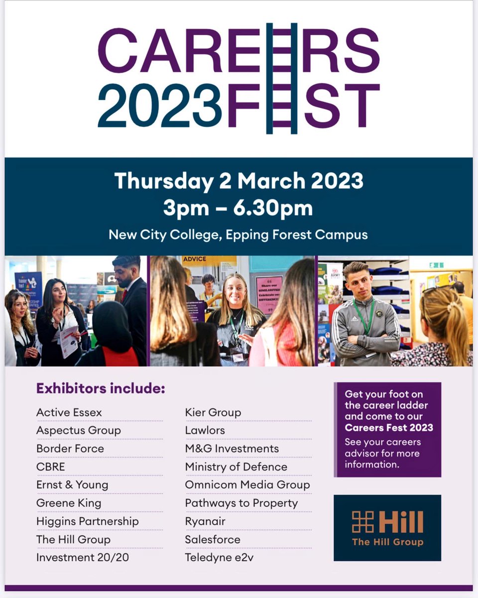 ftbl_academy's tweet image. Epping Forest Careers Fest 2023 🤝

We are delighted to be invited back to the Epping Forest Careers Fest again this year to talk to potential students about careers in the Sports Industry. 

@eefnews @RodingValleyHS @dphs @WestHatchHigh1 @DavenantFS @EppingStJohns