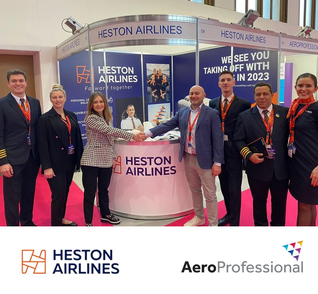 AeroProJobs's tweet image. We are delighted to have concluded terms of agreement with Heston Airlines. AeroProfessional will provide Heston Airlines with contract crew support solutions for Summer 2023.

For more information contact us at 📧 candidatecare@aeroprofessional.com

#partnership #valuedclient