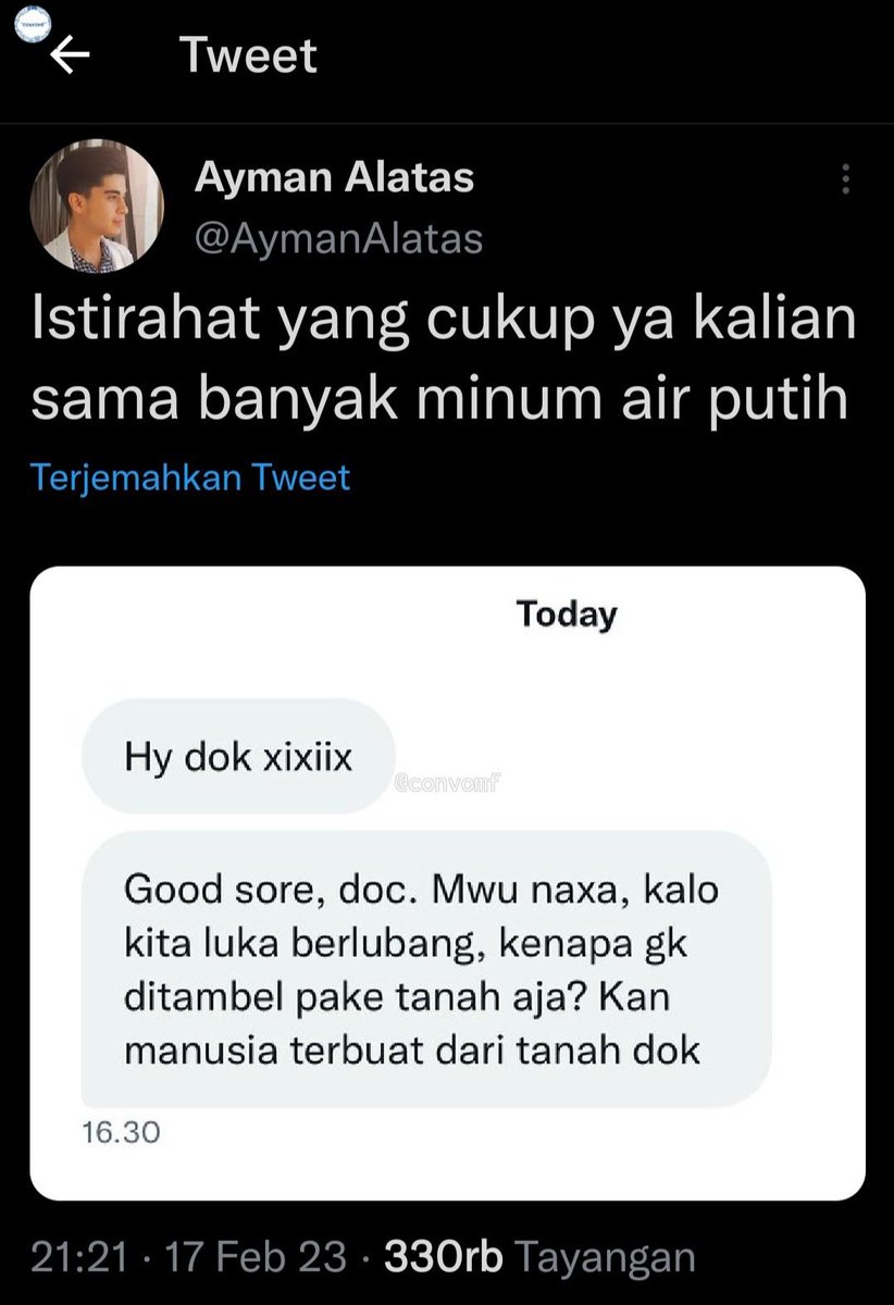 martabakismissu's tweet photo. Kumpulan tweet lucu warga twitter

A THREAD https://t.co/6Pt5hEDFAW