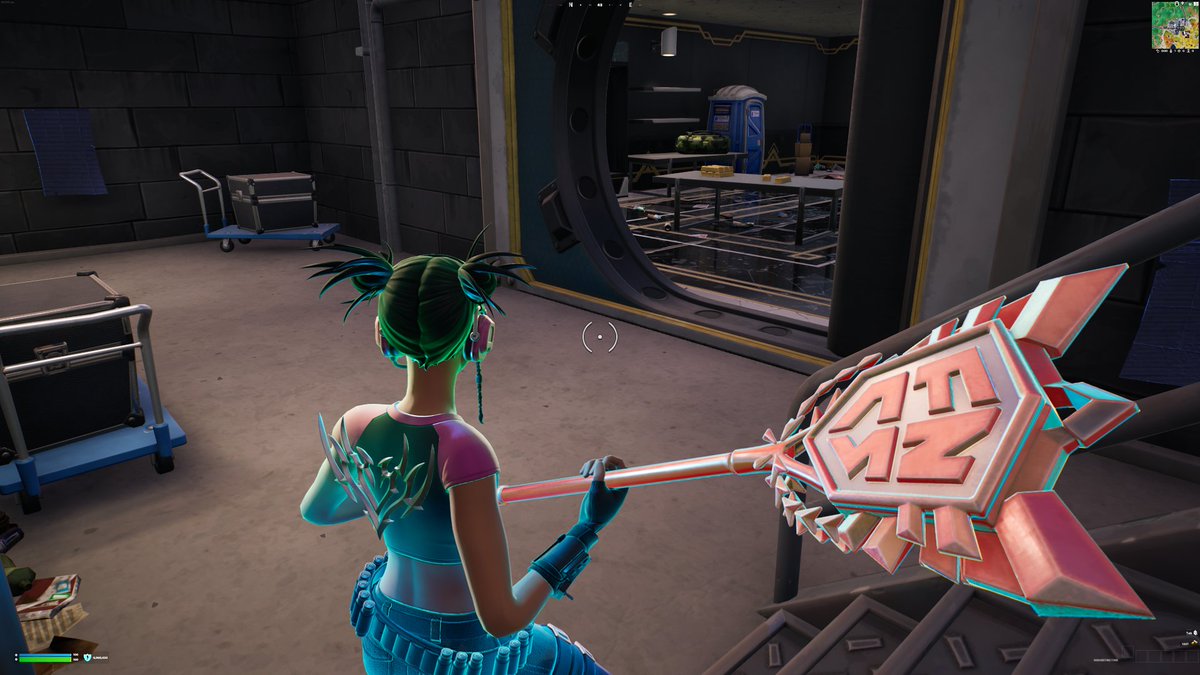 FNBRintel's tweet photo. Vault Update: It no longer requires a keycard but it has barely any loot anymore. 😔

#Fortnite https://t.co/QQTPzTxqLT