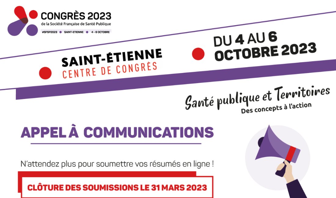 [Congrès #SFSP2023] La fabrique de #territoires promoteurs de santé, les enjeux de #coopération, de #coconstruction, de données ou de #gouvernance territoriale pour œuvrer pour la #santé publique, ... ça vous parle ?